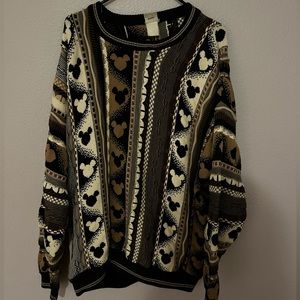 Vintage Disney Catalog Coogi- style sweater
